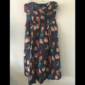 Anthropologie- Rare retro style dress